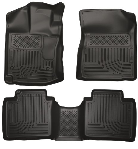 Husky Liners 99541 WeatherBeater Black Front and 2nd Seat Floor Liner