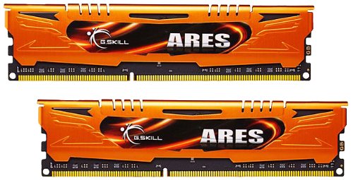 G-Skill 16GB (2x8GB) DDR3 Dual Channel Ares Memory Kit (1600MHz, 10-10-10-30, 1.5v, F3-1600C10D-16GAO, Intel XMP Ready)