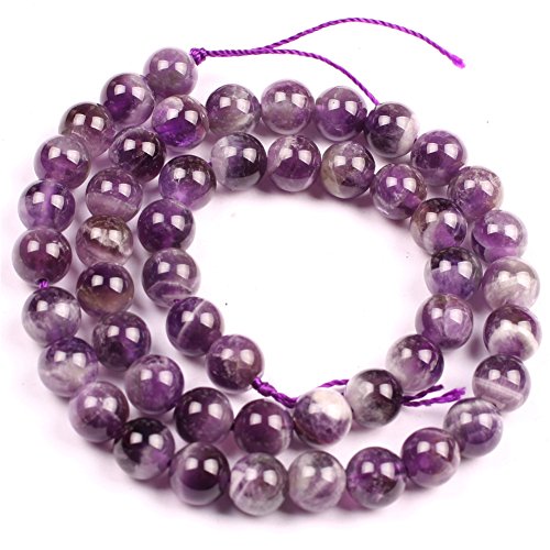 8mm round natural amethyst gemstone beads strand 15,Jewelry Making Beads