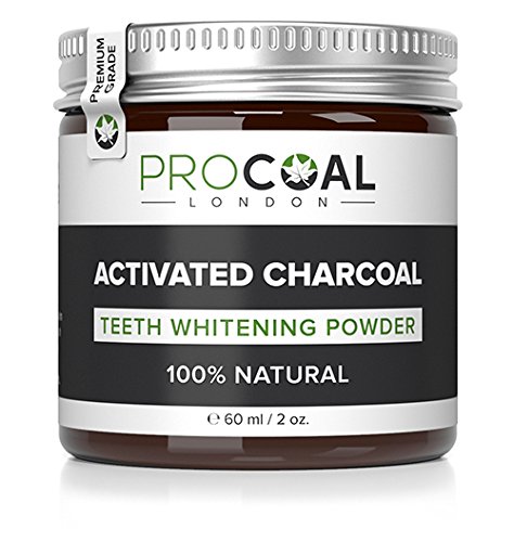 Activated Charcoal Teeth Whitening Powder 60ml (Premium Grade)