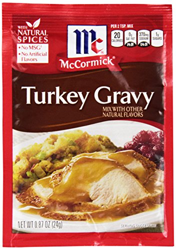 McCormick Turkey Gravy Mix, 0.87 Ounce
