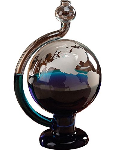 Globe Barometer Glass