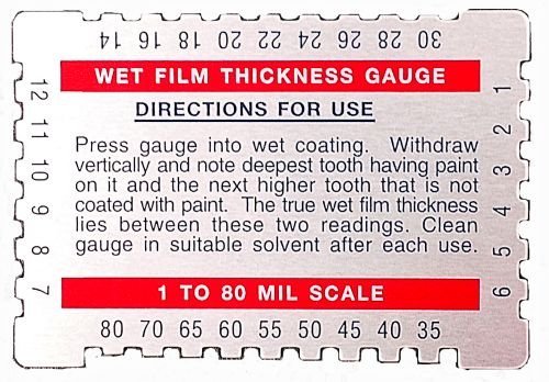 SCT 237-700 Wet Film Gauge