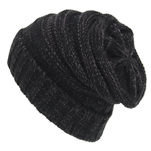 WINCAN Stretch Cable Slouchy Beanie Hat Trendy Warm Chunky Soft Knit Cap