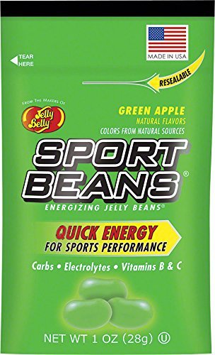 SPORT BEANS Food Green Apple Energy Beans (Box of 24)