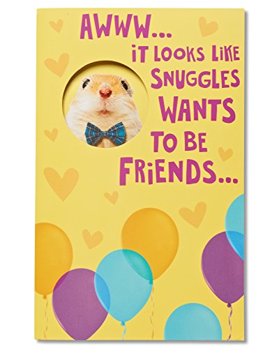 Funny Hamster Birthday Card