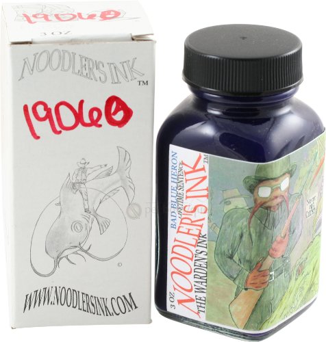 Noodler's Ink Refills Wardens Bad Blue Heron Bottled Ink - ND-19060