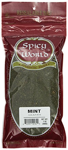 Spicy World Crushed Mint Leaves, 7 Ounce