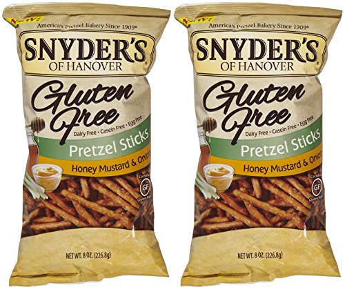 Snyder's of Hanover Gluten Free Pretzel Sticks - Honey Mustard & Onion - 8 oz - 2 pk