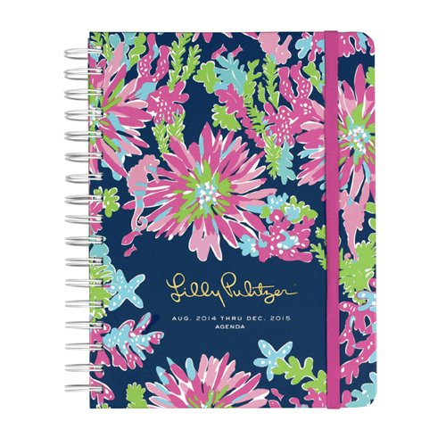 Lilly Pulitzer 2014-2015 Agenda - Trippin' and Sippin', Large