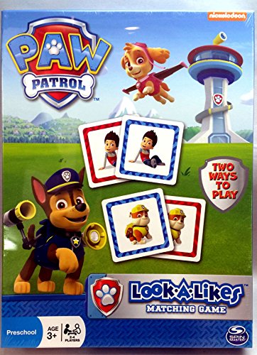 1 X Paw Patrol Look-A-Likes Matching Game