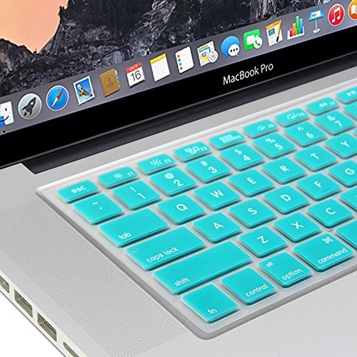 GMYLE Turquoise Robin Egg Blue Keyboard Cover for Macbook Pro Air Retina 13 15 17 US model - Keyboard Skin Protector