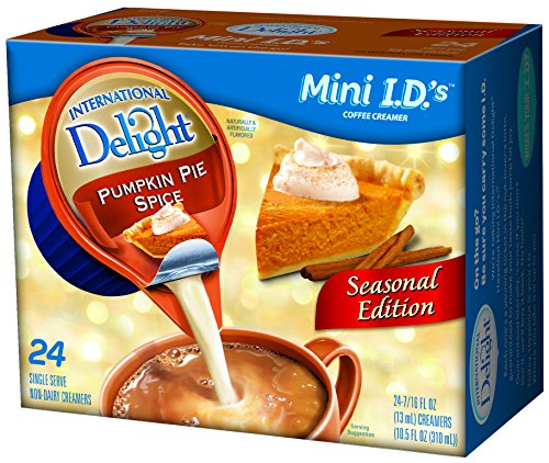 International Delight Coffee Creamer Singles, Pumpkin Pie Spice, 24 Count (Pack of 6)