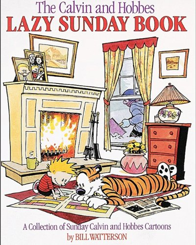 The Calvin And Hobbes Lazy Sunday Book (Turtleback School & Library Binding Edition)