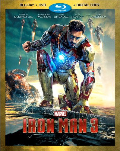 Iron Man 3 (Two-Disc Combo Pack + Digital Copy) [Blu-ray + DVD + Digital Copy]