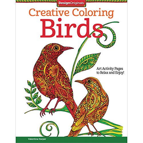 Creative Coloring Birds: Art Activity Pages to Relax and Enjoy!