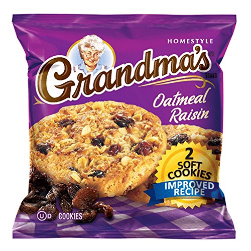 Grandma's Oatmeal Raisin Cookie - 2 Cookies Per Pk. - 60 Ct.