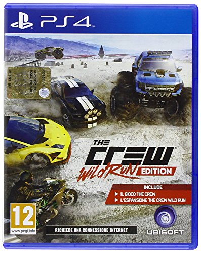 Ubisoft The Crew Wild Run Edition, PS4 - video games (PS4, PlayStation 4, Physical media, Racing, Ubisoft, ITA, Basic)
