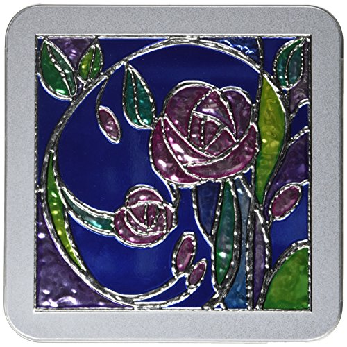 Churchill's Rose Garden Tin with Belgian Chocolate Biscuits 200 g