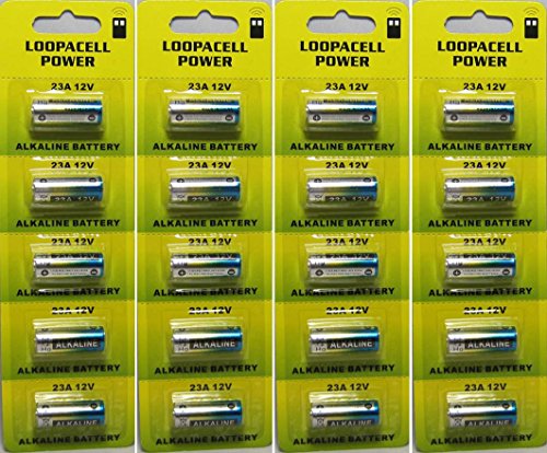 NEW 20 Pk LOOPACELL A23 23A 21/23 MN21 12v BATTERIES