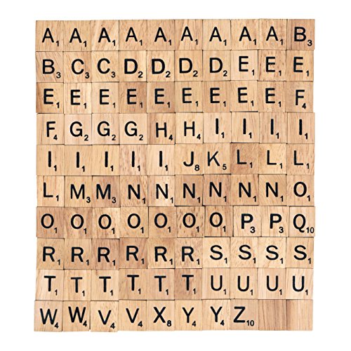 Scrabble Tiles (100 Letter Tiles)