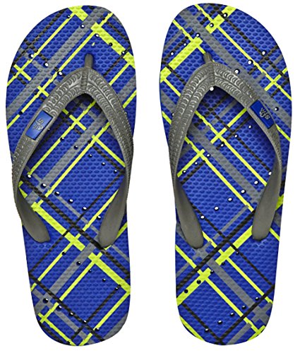 Showaflops Men's Antimicrobial Shower & Water Sandals - Plaid