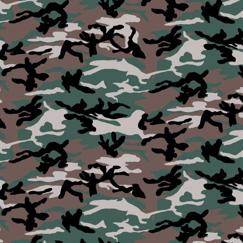Carolina Hav, A, Hank Camouflage Bandannas, 22-Inch by 22-Inch, Woodland