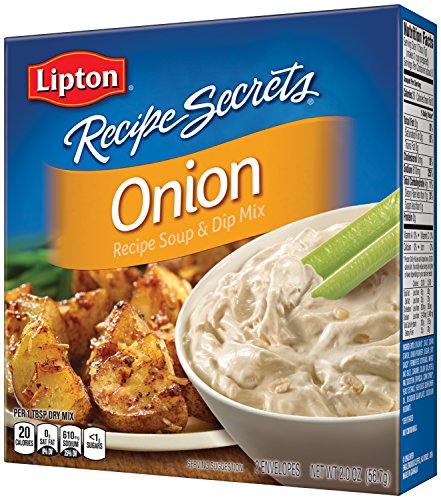 Lipton Recipe Secrets Soup and Dip Mix, Onion 2 oz (Pack of 6)