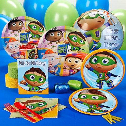 Super Why! Standard Party Pack for 16