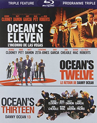 Ocean's Eleven/ Ocean's Twelve/ Ocean's Thirteen (3FE)(WM/ BD) [Blu-ray] (Bilingual)