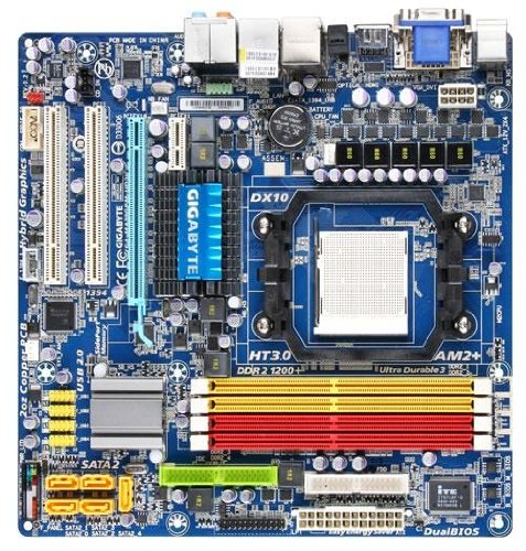GIGABYTE GA-MA78GPM-UD2H Socket AM2+/ AMD 780G/ DDR2/ A&V&GbE/ MATX Motherboard
