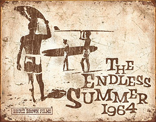 Endless Summer Retro Tin Sign 16 x 13in