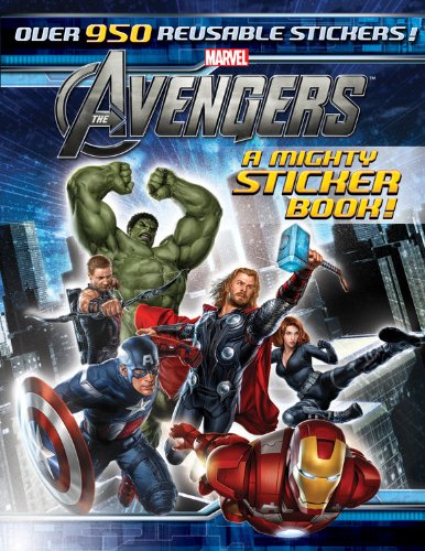 The Avengers: A Mighty Sticker Book (Sticker-Activity Storybook, A)