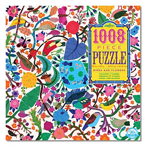 Eeboo Birds and Flowers 1008 Piece Puzzle