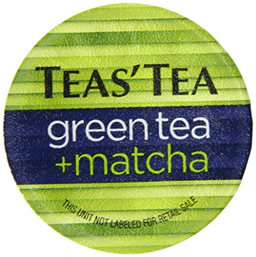 Teas' Tea Green Tea Plus Matcha, 12 Count