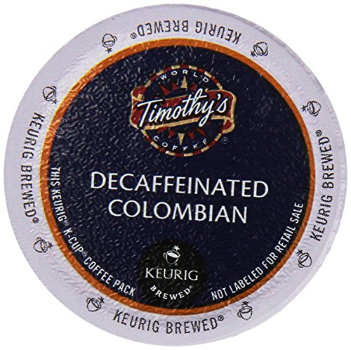 Timothy's Colombian Decaf Coffee Keurig K-Cups 18-Pack