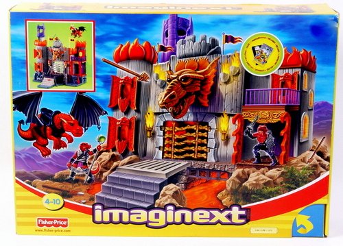 Imaginext Dragonmont's Fortress with Video