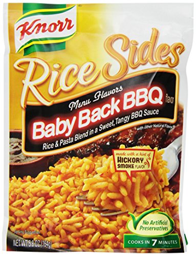 Knorr Menu Flavors Rice Sides, Baby Black BBQ 5.8 oz