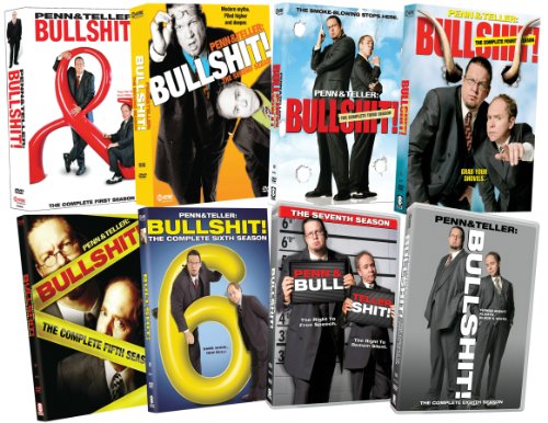 Penn & Teller:  Bullshit!:  Eight Season Pack