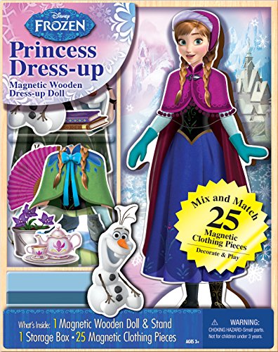 Bendon Disney Frozen Anna Wooden Magnetic Playset (25-Piece)