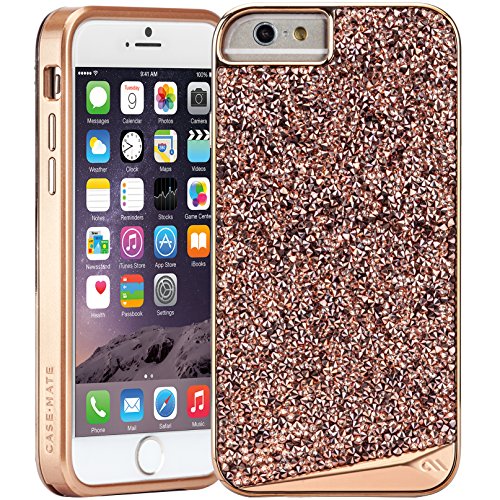 Case-Mate Brilliance Cell Phone Cover for iPhone 6 - Retail Packaging - Rose Gold