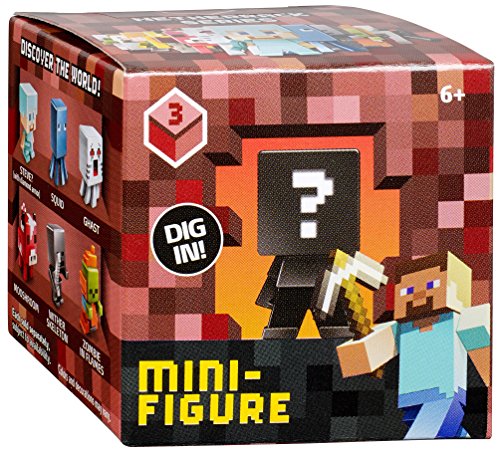 Minecraft Collectible Figure Mystery Blind Box (Styles May Vary)