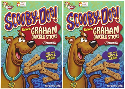 Keebler Scooby-Doo! Graham Cracker Sticks - Cinnamon - 11 oz - 2 Pack
