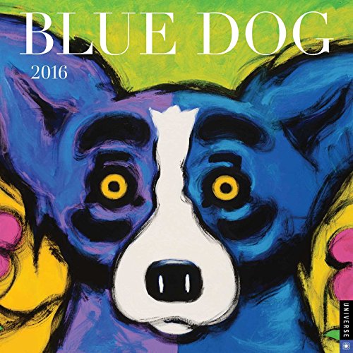 Blue Dog 2016 Wall Calendar