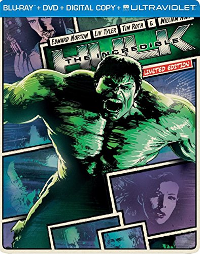 The Incredible Hulk (SteelBook) (Blu-ray + DVD + Digital Copy + UltraViolet)