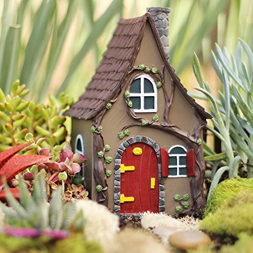 Fairy Garden House - Mini Ivy Cottage 7 Tall By Fairying