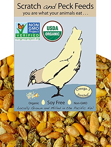 Organic, Soy Free Broiler Feed, 25lbs