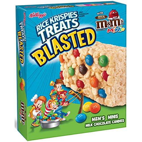 Rice Krispies Treats Blasted with M&M's, 4.68 Ounce