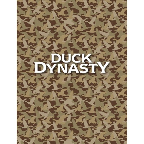 Duck Dynasty Geese Camo Fleece Plush Throw 46 x 60