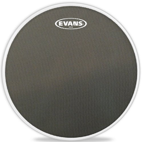 Evans Hybrid Grey Marching Snare Drum Head, 14 Inch